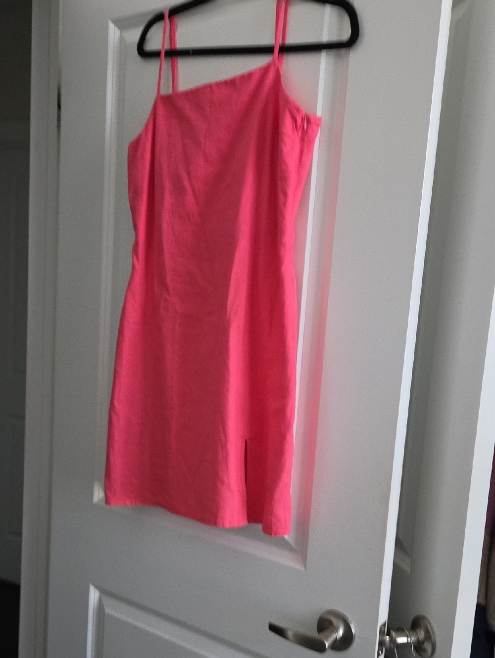 BRAND NEW WITH TAGS Only Hot Pink Spaghetti Strap Mini Dress